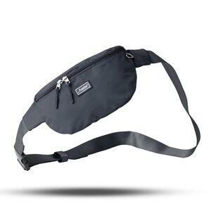 The Foldie Belt Bag Waist Fanny Pack Grey Nylon Crossbody Travel RFID